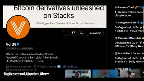 DeOrganized LIVE+ ⚡ Bitcoin + Stacks TV | Daily News • Builders • Games 11-3