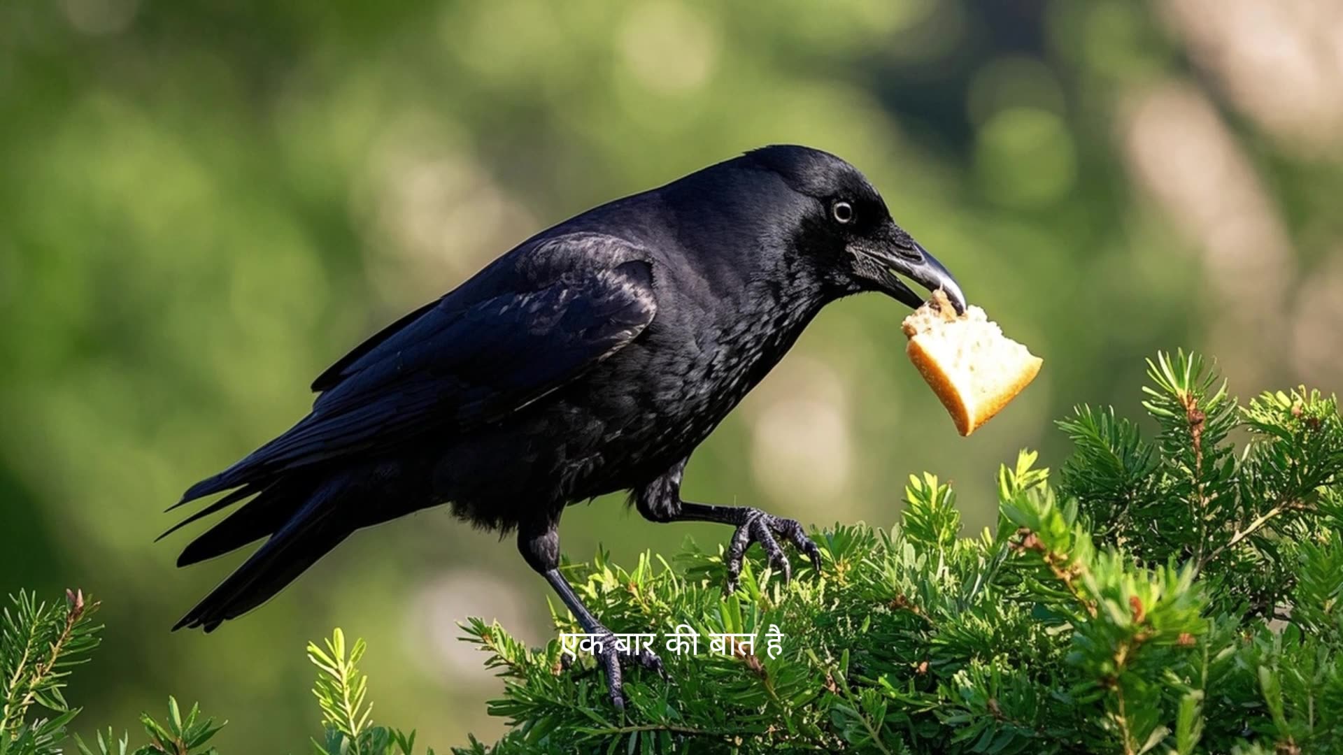 चतुर लोमड़ी और मूर्ख कौवे की कहानी