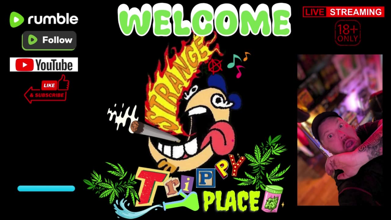 WELCOME TO STRANGE & TRIPPY'S PLACE