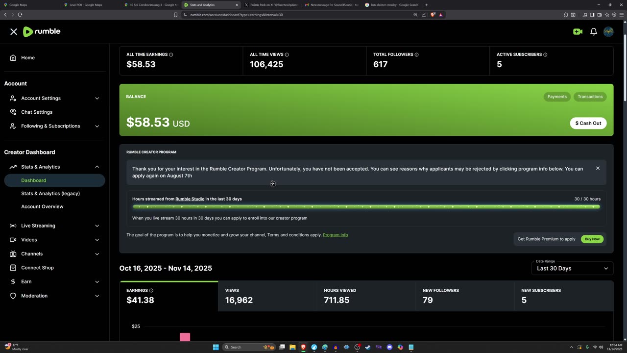 First time Cashing Out