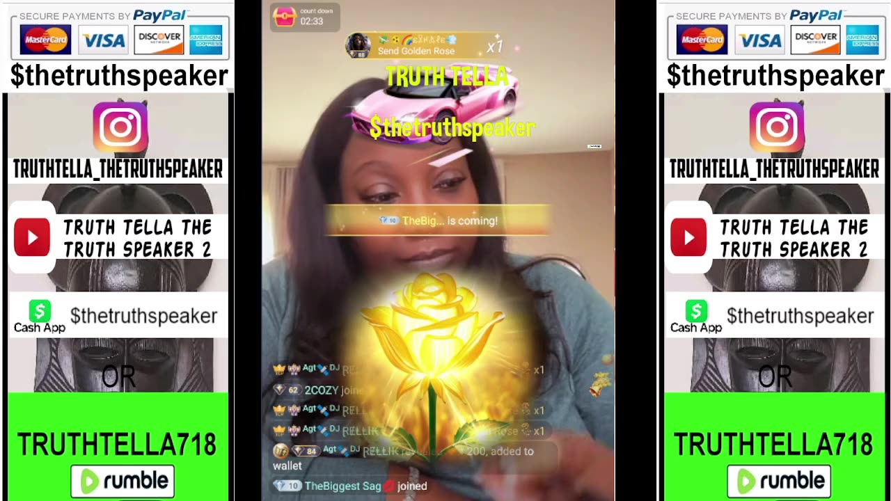 QUEEN TOMIKAY MORNING TEACAP LAUGHING AT MADAM LO & JAZZY CHERRY