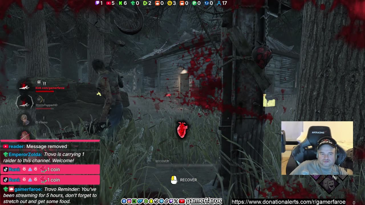 playing dead by daylight already in red grade 1 survivior