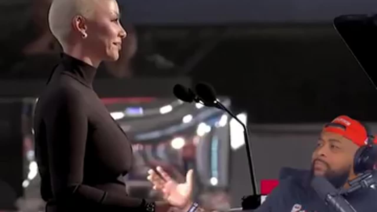AMBER ROSE SPEAKS AT THE RNC