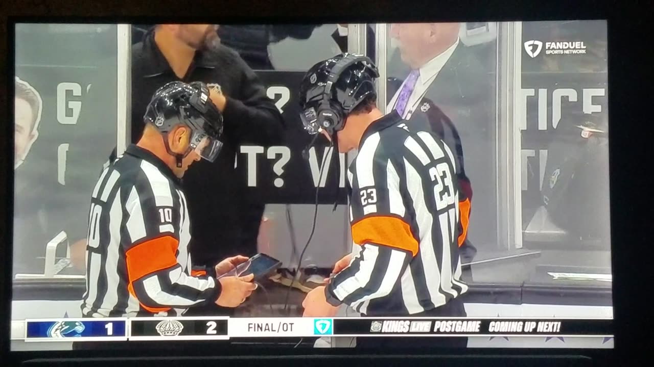 VAN vs LAK - Kings Win in OT 2-1