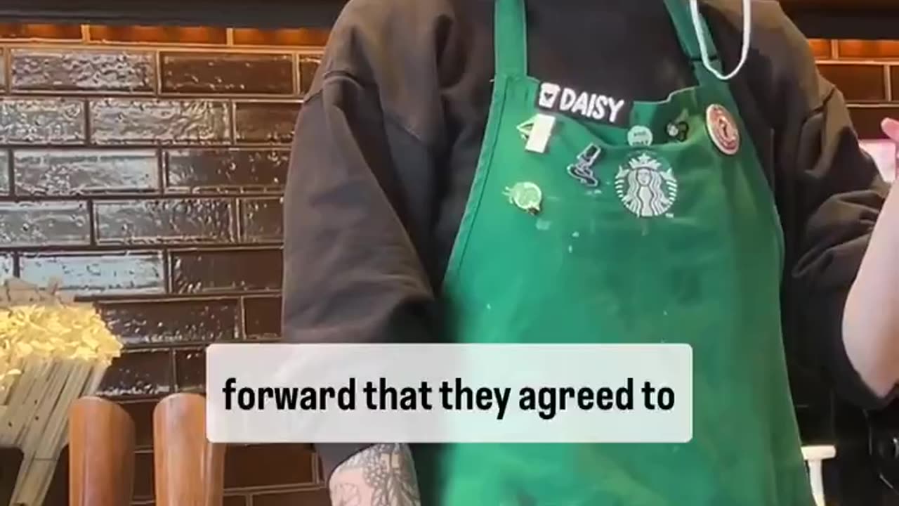 You literally make coffee.