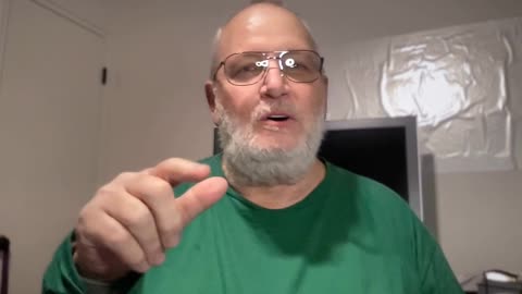 Dog pooping and growling at someone