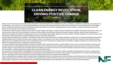 Why Liquid Cooling is the Secret to Singapore’s Ultra Fast Charging