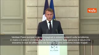 NOTIZIE DAL MONDO Guerra in Ucraina,Macron:26 Paesi si sono impegnati per truppe a Kiev dopo la guerra i Paesi della Coalizione dei volenterosi disposti a partecipare e i contributi messi sul tavolo