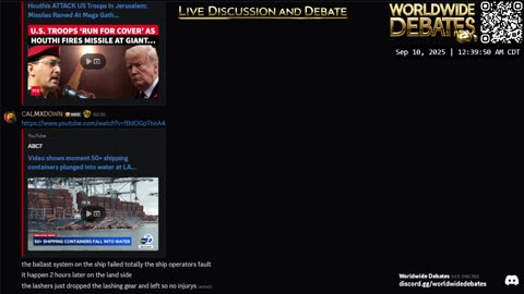 0060 - Worldwide Debates LIVE - YouTube/Kick/Twitch/Rumble