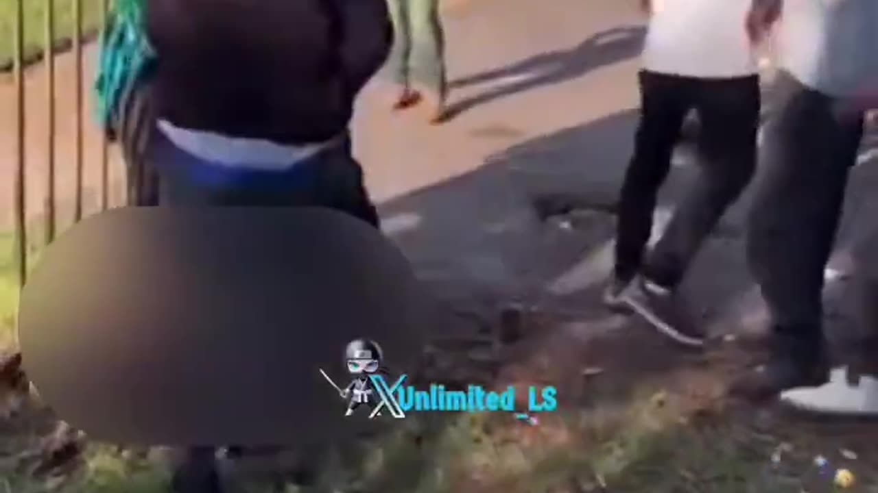 A gang beats a boy until he begins to seizure