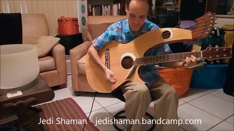 With Or Without You (Harp Guitar Instrumental Cover Version of U2) - Jedi Shaman