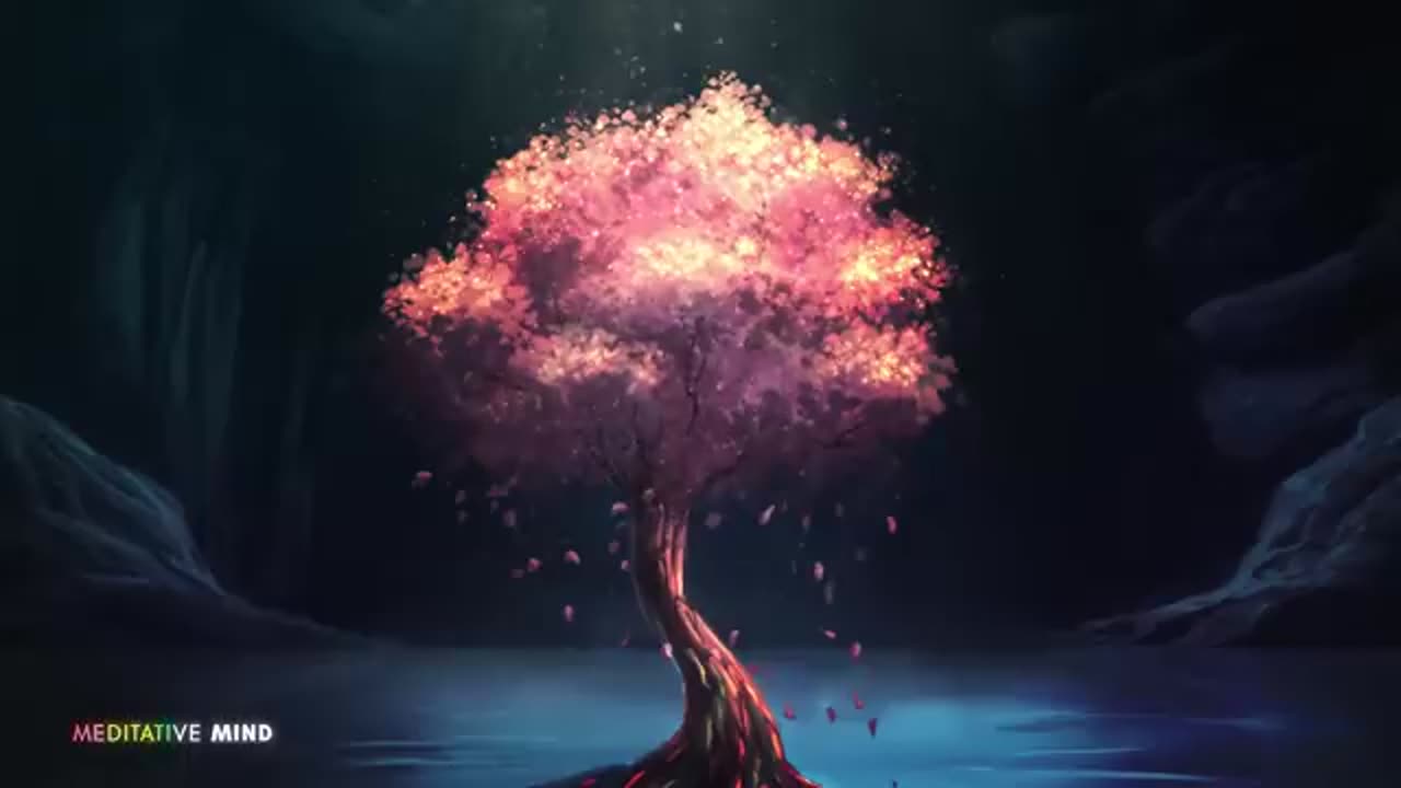 SACRED TREE 》432Hz Anti-Stress 》Mystical Harp + Hang Drum