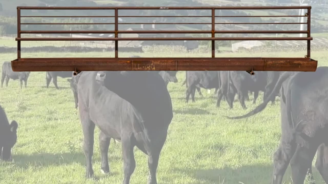 American-Made Freestanding Feed Bunk Panels
