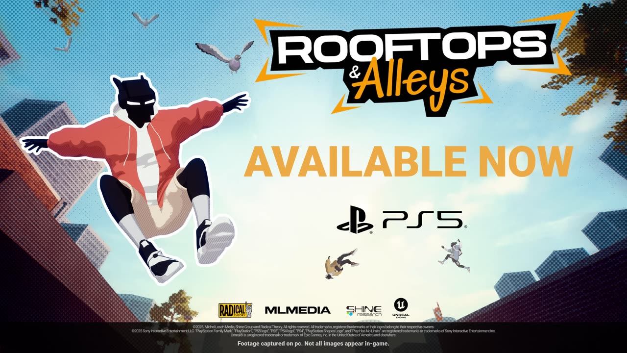 Rooftops & Alleys: The Parkour Game - Launch Trailer ｜ PS5 Games