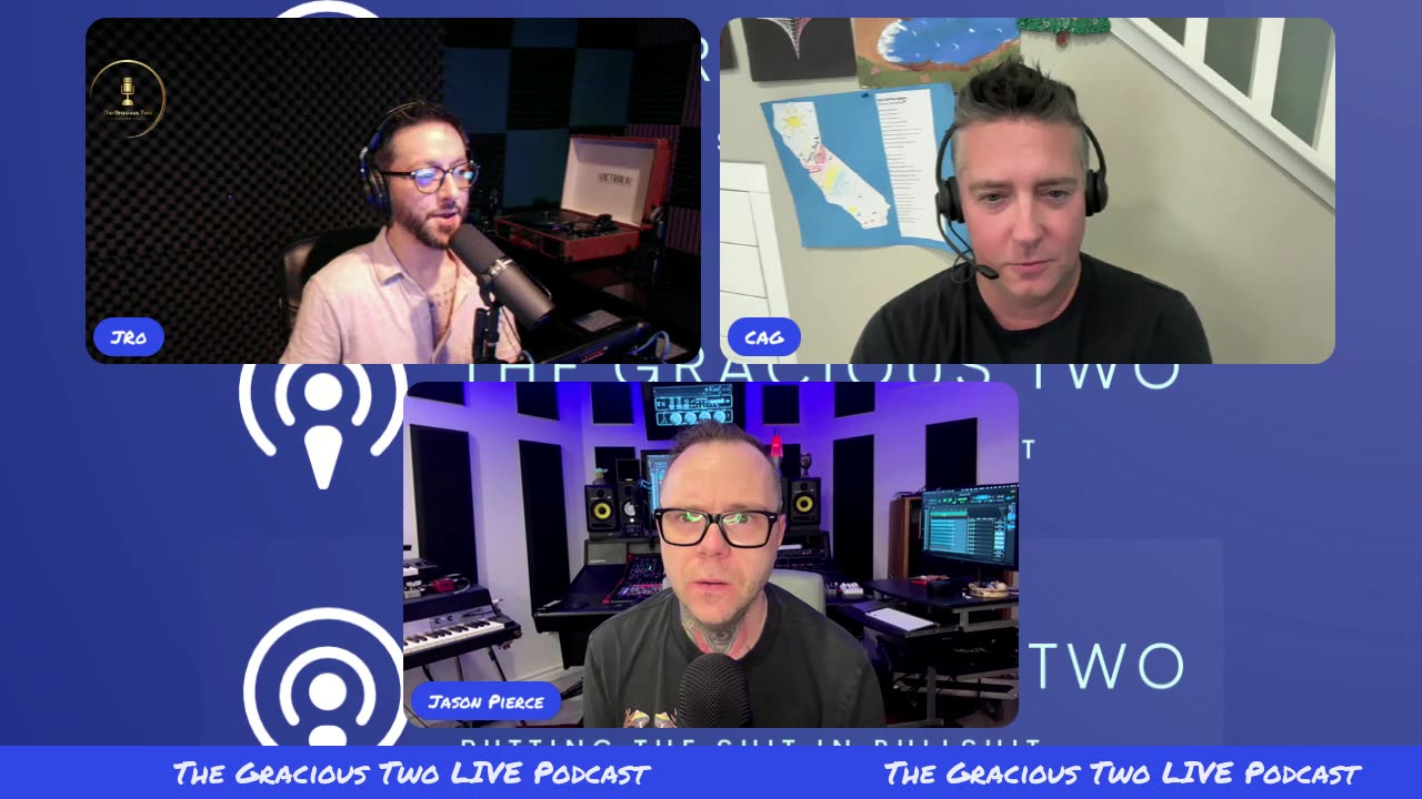 The Gracious Two - LIVE Show 090 - Jason Pierce