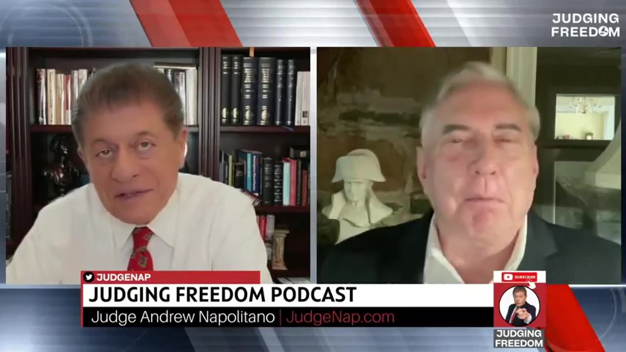 Judge Napolitano 7/14/2025 with Colonel MacGregor