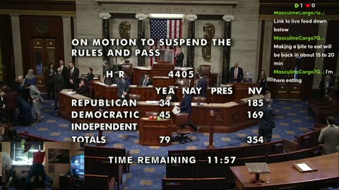 House votes on Epstein Files