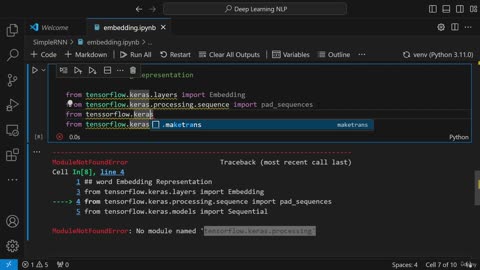52.3 Implementing Word Embedding With Keras Tensorflow Krish Naik ML