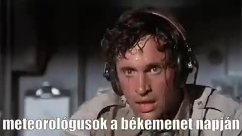 065. Meteorológusok a békemenet napján