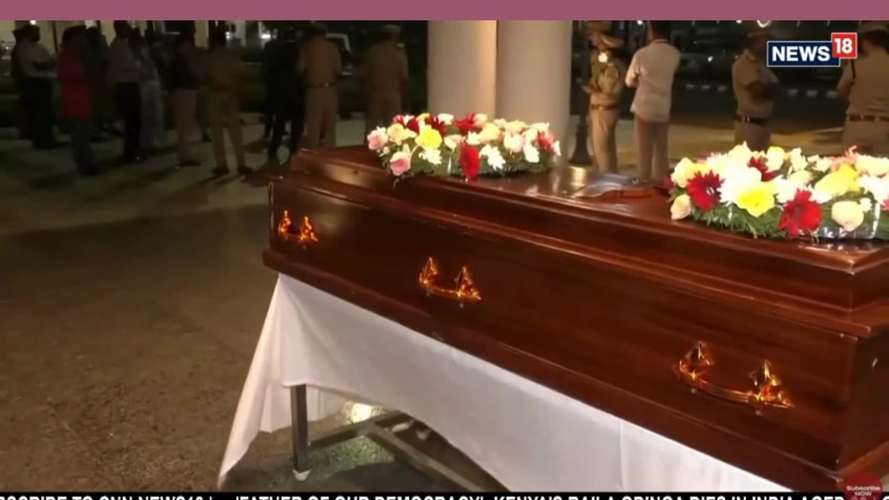 Watch LIVE: Raila Odinga’s Final Journey as Coffin Arrives in Kochi | N18G #News