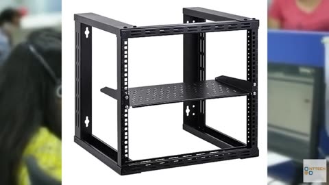 RackPath 1U Cantilever Universal Rack Shelf - 10in Deep – Rackmount Shelf for 19