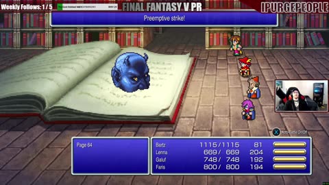 FF5 ‣‣ 4. Final Fantasy V - Let's visit the Library!