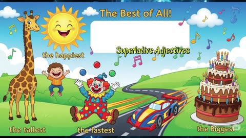 The Best of All! – Canción educativa sobre superlativos en inglés (con herramientas de IA)
