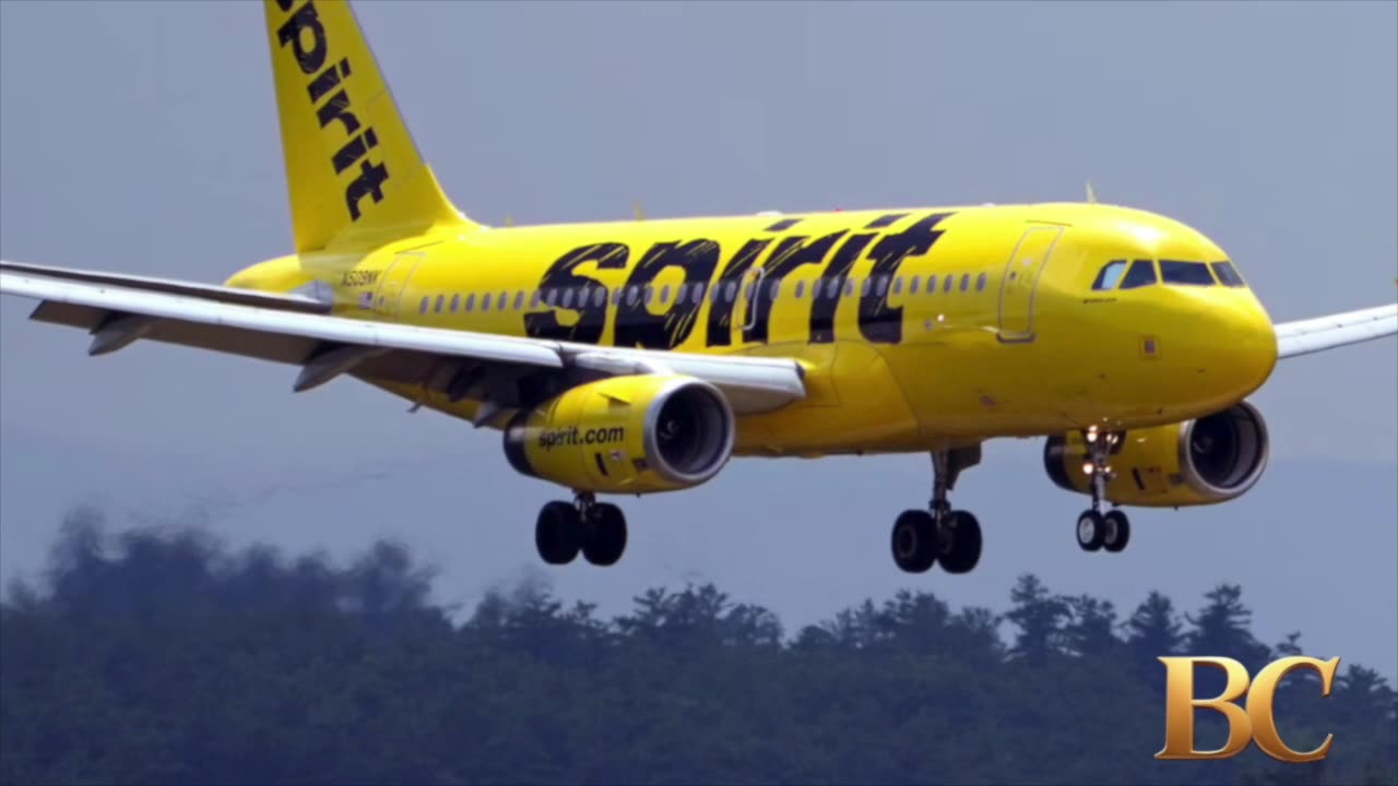 Spirit Airlines to furlough 1,800 flight attendants to cut costs in bankruptcy