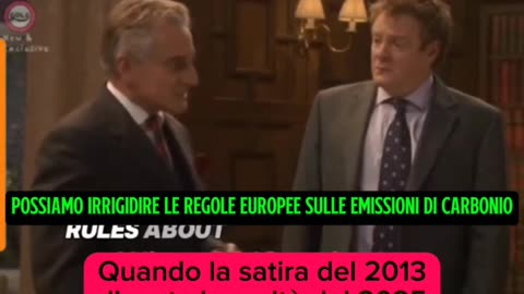 Quando la satira (2013) diventa la realtà (2025)