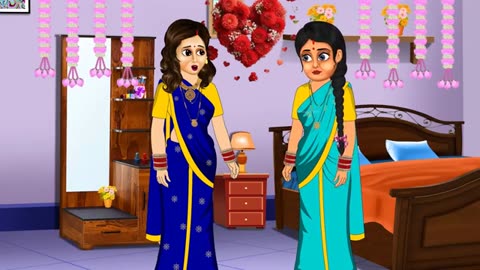 "ग्वार Vs मॉडर्न सास बहू का कन्या पूजन" ||Cartoon Videos||gawar vs modern saas Bahu Ka Kanya Pujan