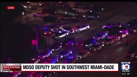 Miami-Dade Sheriff’s Office Deputy ambushed, shot in the neck during targeted