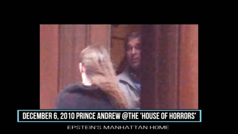 Prince Andrew In Jeffrey Epstein's Home