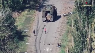 Dramatic Evacuation of a Wounded Ukrainian Soldier Under Intense Fire