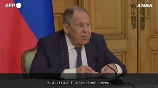 NOTIZIE DAL MONDO Ministro degli Esteri della Russia,'inaccettabili' truppe europee in Ucraina,Sergej Lavrov: "Se preso in considerazione, spero capiscano le conseguenze"