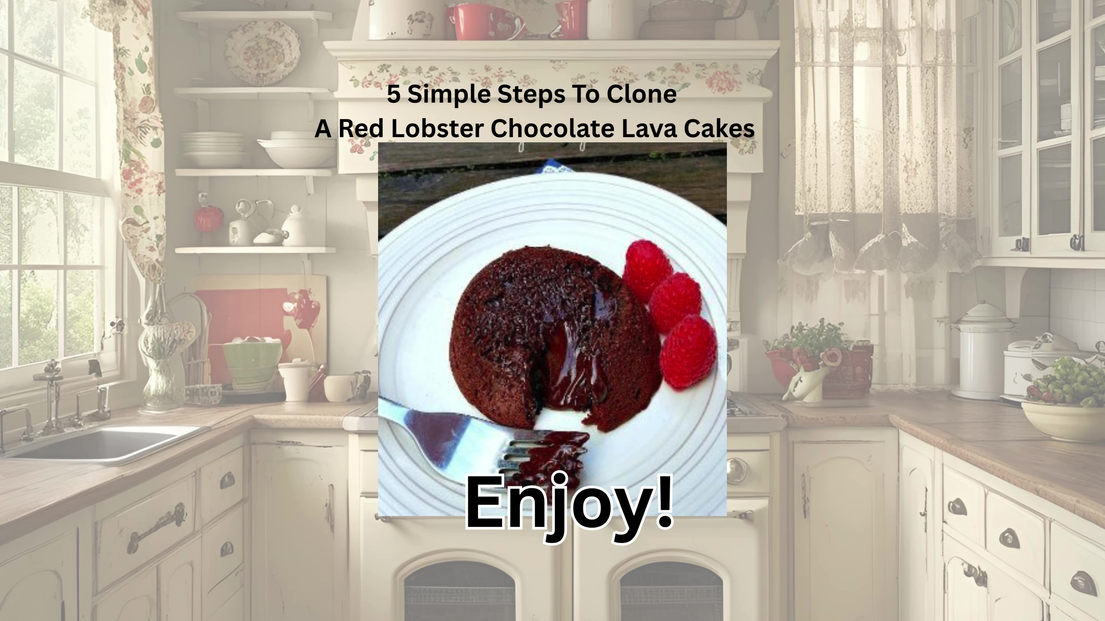 5 Simple Steps To Clone A Red Lobster Chocolate Lava Cakes