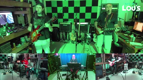 LIVE AT LOU'S Rock and Roll Jam Band