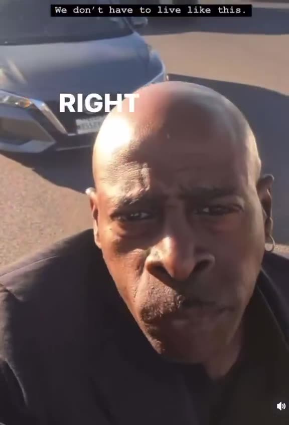 The usuals .. just walks on the highway.. causing traffic and says hes the chosen one