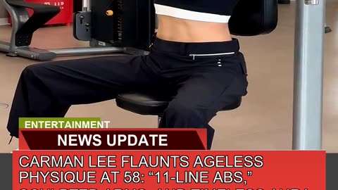 Carman Lee Flaunts Ageless Physique at 11lin