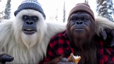 "Tinku Aur Uska Dost Mile Snowfall Mein ❄️🐒 | Bandaron Ki Barf Mein Masti!"