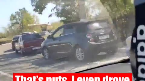 ⛽🚗 Ukraine Russia War | Long Lines at Gas Station in Occupied Luhansk | RCF