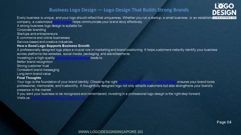Business Logo Design — Logo Design That Builds Strong Brands
