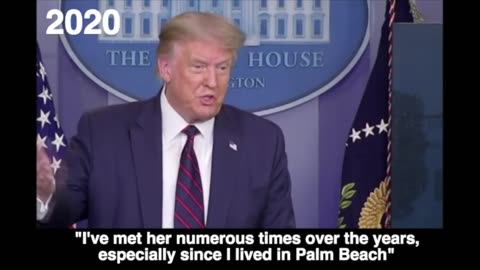 Trump Talks about Epstein (2015-2020)