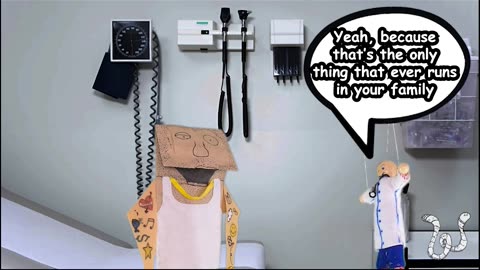 Does obesity run in your family? #wormholesitcom #puppets #parody #skitcomedy