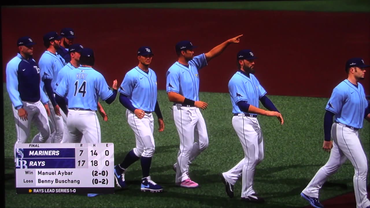 MLB The Show: Tampa Bay Rays vs Seattle Mariners (S14 ALCS G1)