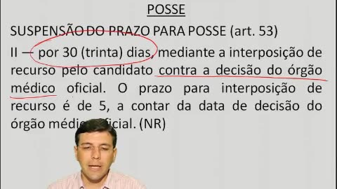 Estatuto dos Funcionários Públicos do Governo de SP - Aula 07