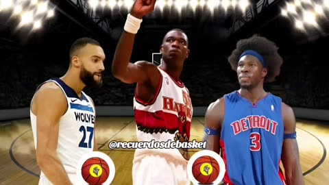 ¿A QUIÉN ELIGES? R. Gobert, D. Mutombo, B. Wallace