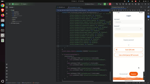 Linphone App Deploy Service Starts Here