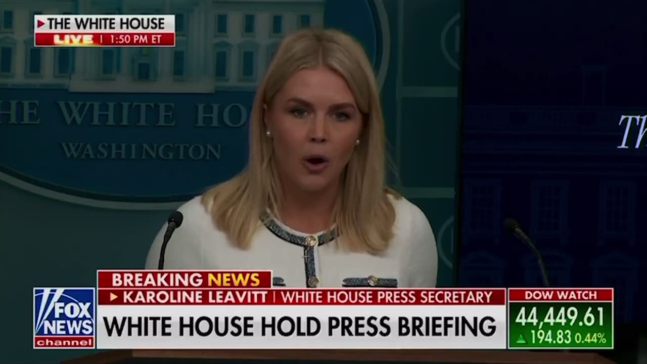 Karoline Leavitt addresses Trump’s swollen legs, hand bruises