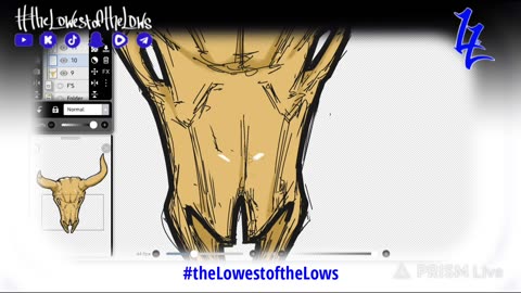 Rose Gold With Horns in Heat #4. #theLowestoftheLows