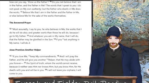 Forest and Fields Daily reading: John 14